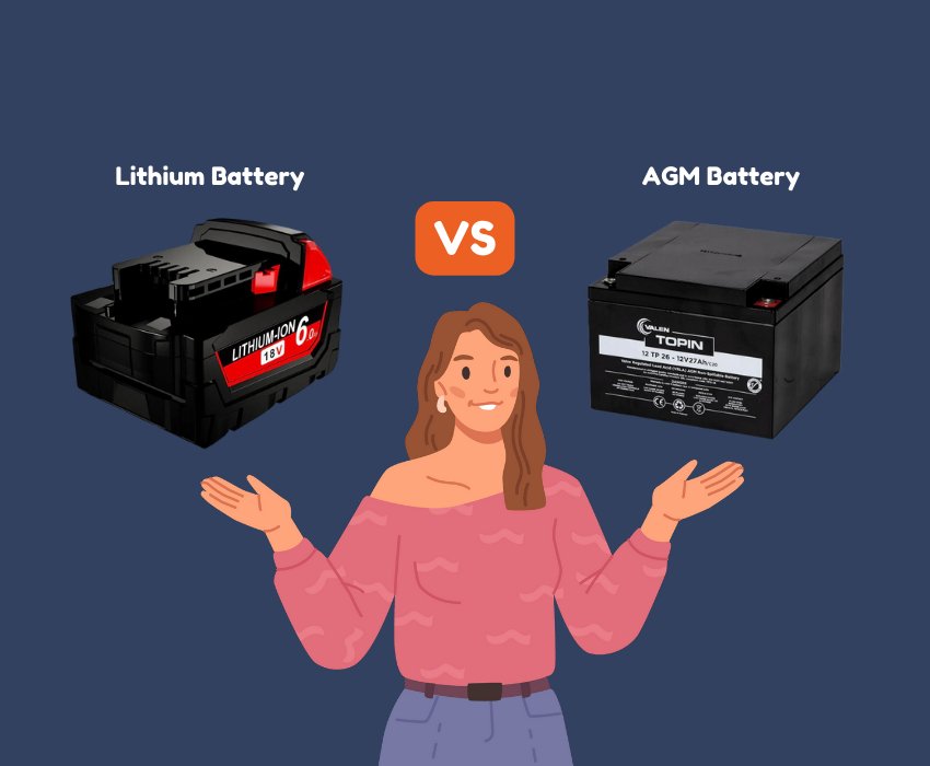 Lithium vs. AGM Batteries: A Comprehensive Guide to Choosing the Best Power Source - Battery Mate