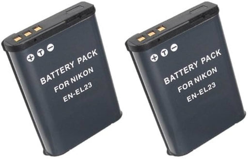 2 Pack | EN - EL19 Compatible Battery For Nikon CoolPix S100 | S3100 | S3500 | S2500 - Battery Mate