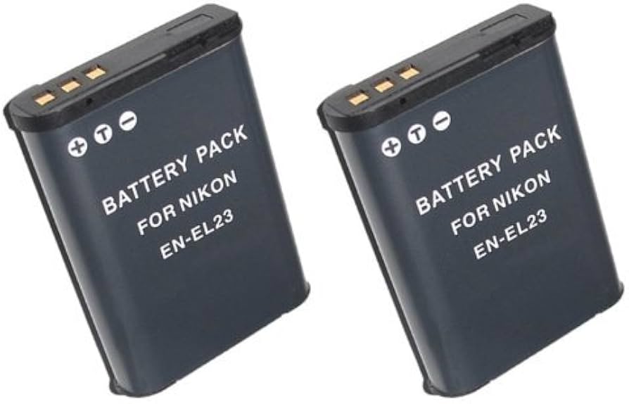 2 Pack | EN - EL19 Compatible Battery For Nikon CoolPix S100 | S3100 | S3500 | S2500 - Battery Mate