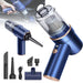 3 in 1 Mini Car Auto Vacuum Cleaner & Air Blower Cordless Handheld - Battery Mate