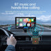 7" Portable Wireless Apple Carplay Android Auto Car Stereo Radio Bluetooth + CAM - Battery Mate