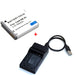 Battery plus Charger For NB-6L Canon PowerShot SX280 HS SX540 HS SX600 HS Camera - Battery Mate