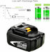 BL1830 For Makita 3.0Ah battery 18V BL1815 Li - ion Cordless Battery BL1830 BL1850 - Battery Mate