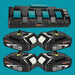 [Combo Pack] 4x 18V 6.0Ah Batteries for Makita + 4 Port Charger - Battery Mate