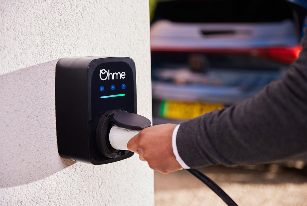 Ohme Home Pro EV Charger 7.4kW Untethered 8m Type 2 (Extra Long) - Battery Mate