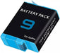 Replacement Gopro Rechargeable Battery - 3 Pack for Hero 9 / 10 / 11 / 12 - Battery Mate