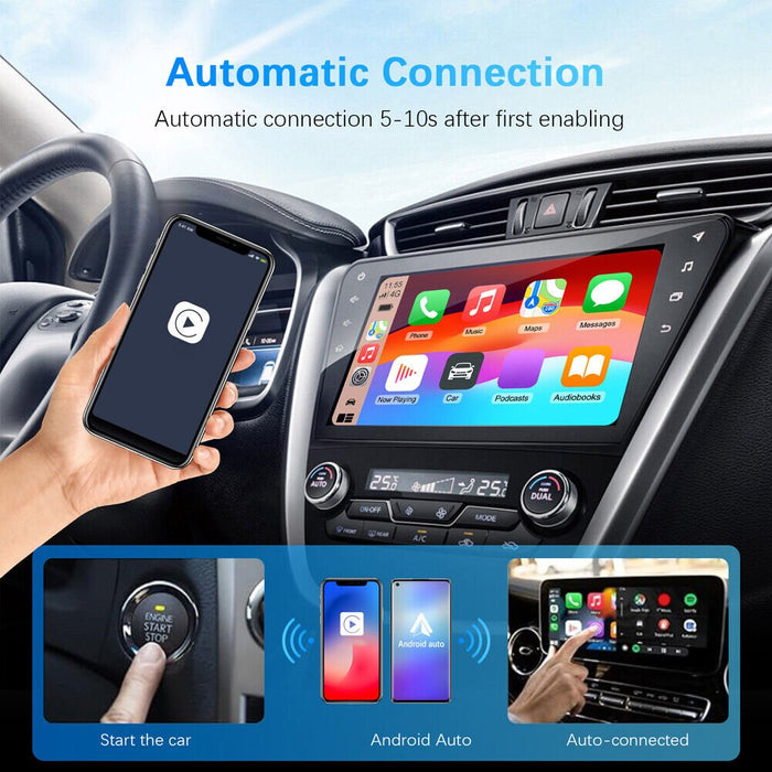 Wireless Apple Carplay Adapter Android Auto Adapter USB Car Dongle Connect Box - Battery Mate