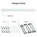 1 Pc LED Slim Ceiling Batten Light Daylight 60CM Coolwhite 6500K 2-4FT - Battery Mate