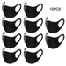 [10 Pack] Breathable Mouth Mask Unisex Face Mask Reusable Anti Pollution Wind Proof Mouth Cover - Battery Mate