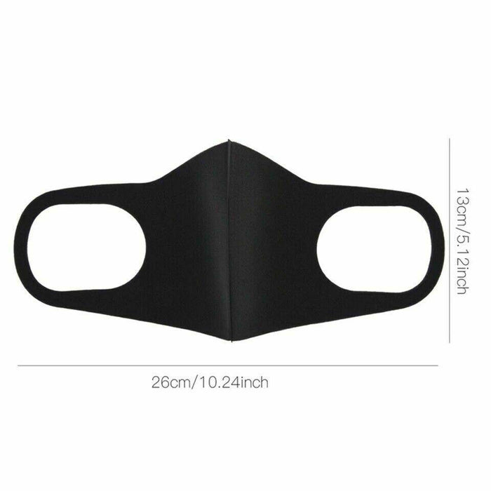 [10 Pack] Breathable Mouth Mask Unisex Face Mask Reusable Anti Pollution Wind Proof Mouth Cover - Battery Mate