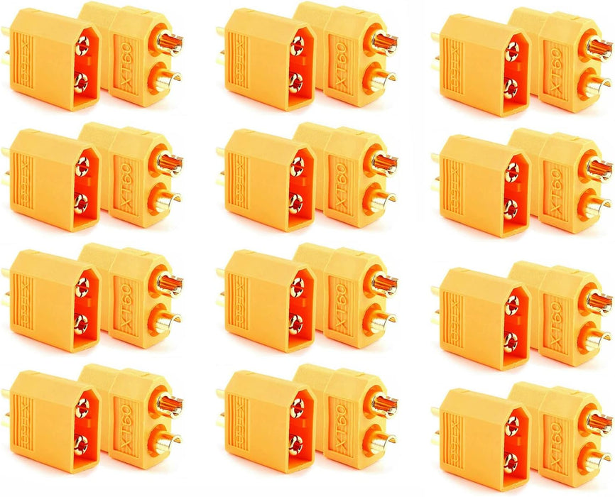 10 pairs XT90 Male Female Bullet Connector Plug For Lipo Battery - Battery Mate