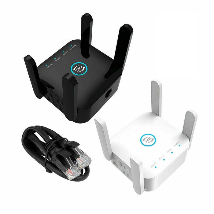 1200Mbps Dual Band Wireless WiFi Extender Repeater Router Range Signal Booster - Battery Mate