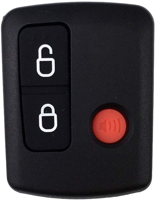 [2 Pack] Remote 3 Button Car Keypad Keyless for Ford BA BF Falcon Ute Territory SX SY - Battery Mate