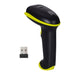 2D Bluetooth Wireless Barcode QR Code Scanner IS-5700DB (Yellow) - Battery Mate