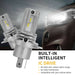 2X 1600LM LED H4 Headlight Globes Bulbs Conversion Kit Car Light High Low Beam - Battery Mate