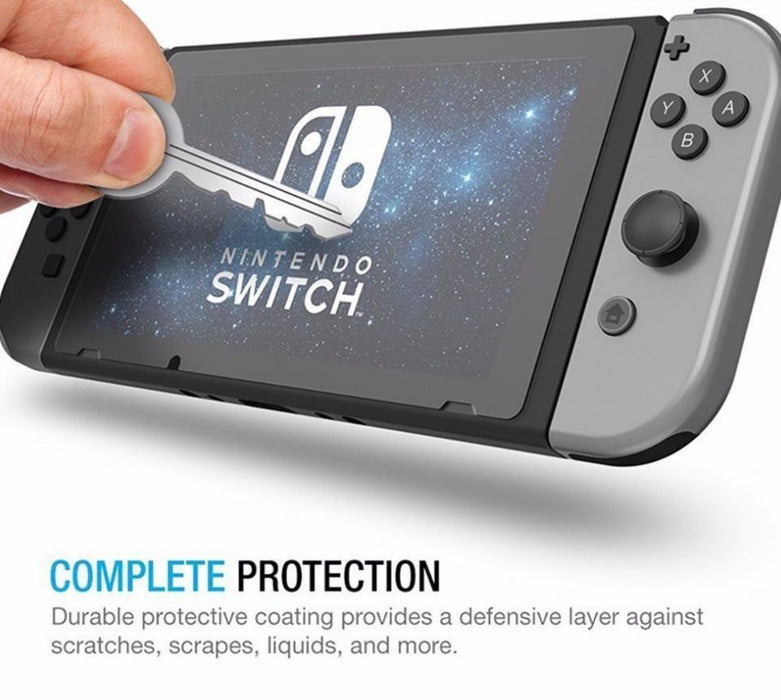 2x Premium Nintendo Switch Tempered Glass Screen Protector for Nintendo Switch - Battery Mate