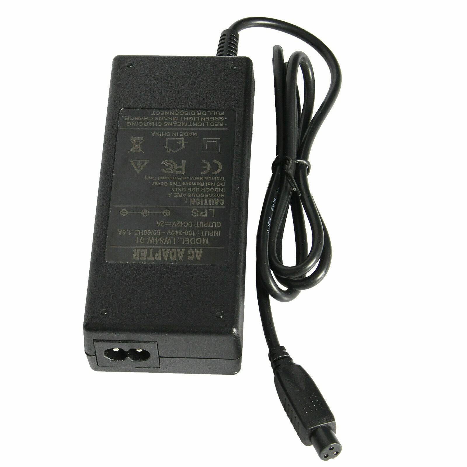 3 pin Charger Ac Adapter For Hoverboard Segway Electric Scooter