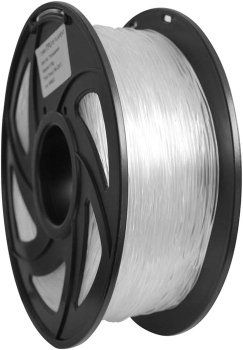 3D Printer Filament TPU 1KG - Clear - Battery Mate