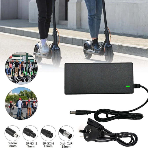 5 in 1 42V 2A Li-ion Battery Charger Electric Scooter Bicycle Ebike - Battery Mate