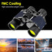 60X60 Day Night Vision Binoculars Telescope 3000M Waterproof Outdoor Travel Hunt - Battery Mate