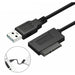 7+6 13Pin Slim SATA to USB CD DVD Rom Optical Hard Drive Cable Adapter Converter - Battery Mate