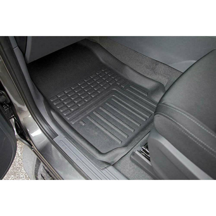 All Weather Floor Mat Carpet Liner for Ford Ranger PX PX2 PX3 Dual Cab 2011-2020 - Battery Mate