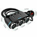 Car Charger Cigarette Lighter 3 Port Power Adapter Socket + Dual USB - Battery Mate