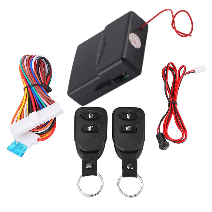 Car Universal Door Lock Locking Keyless Entry System Remote Central Control Set - Battery Mate