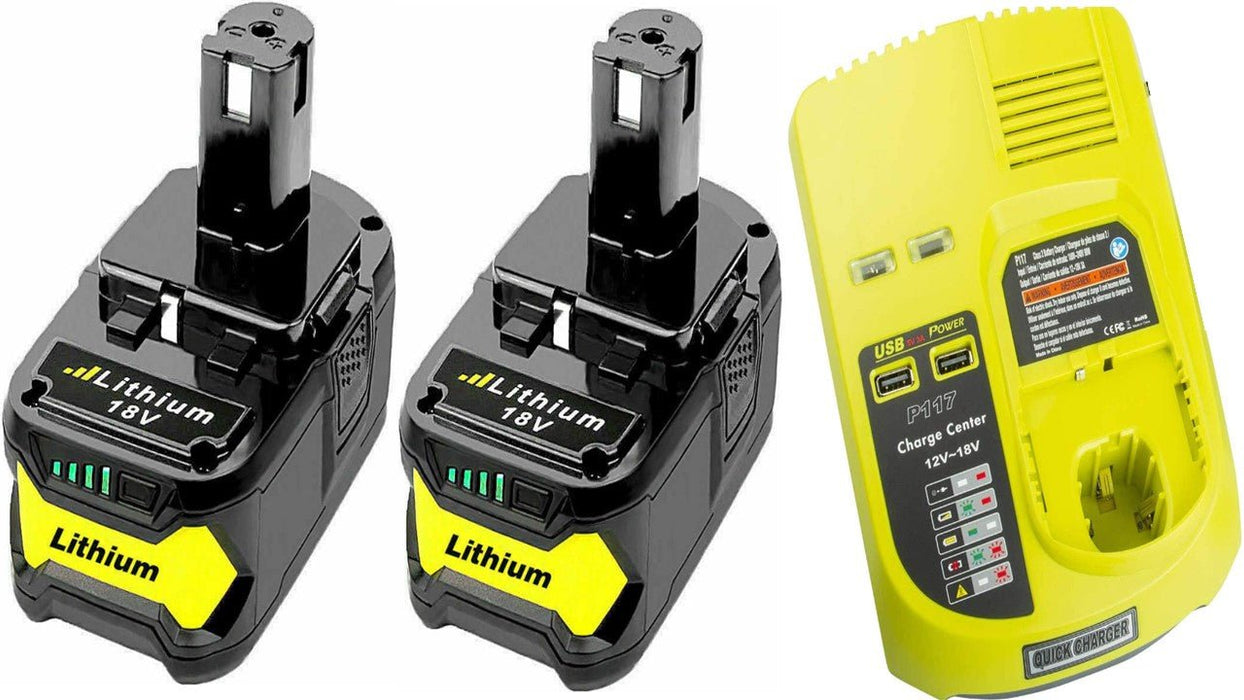 Ryobi 18v 5ah discount battery and charger