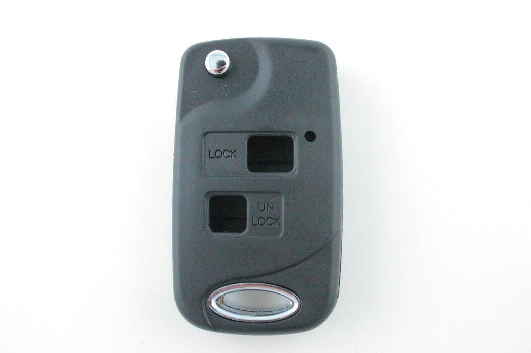 Compatible With Toyota Prado RAV4 Corolla Remote Car Flip Key Blank Shell/Case - Battery Mate