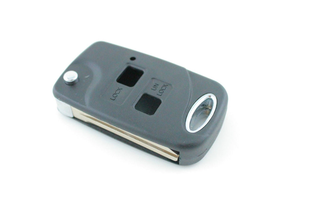 Compatible With Toyota Prado RAV4 Corolla Remote Car Flip Key Blank Shell/Case - Battery Mate