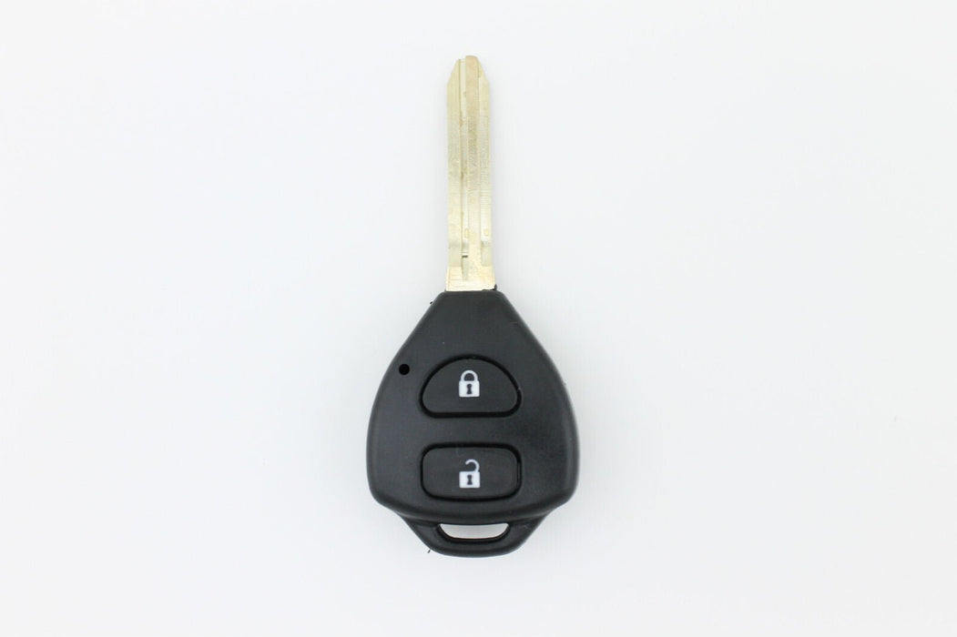 Compatible With Toyota Rav4 Corolla Camry Prado 2 Button Remote Key Shell - Battery Mate