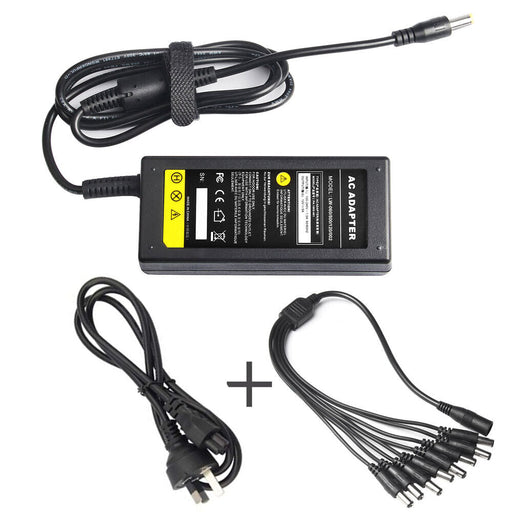 DC 12V 5A Power Supply CCTV Security Camera DVR +8 Split Swann Lorex Defender - Battery Mate