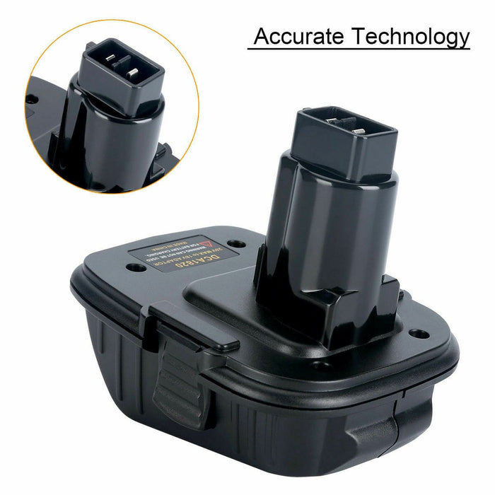 1x Adaptor Fits DeWalt 20V XR Battery To Black & Decker 18v Old Style Type  Tools