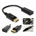 Display Port DP to HDMI Cable Male to Female 4K AND Full HD Adapter - Battery Mate