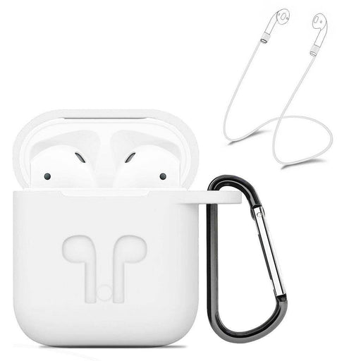 For Apple Airpod Shockproof Airpods AU Strap Holder & Silicone Case Cover Skin - Battery Mate