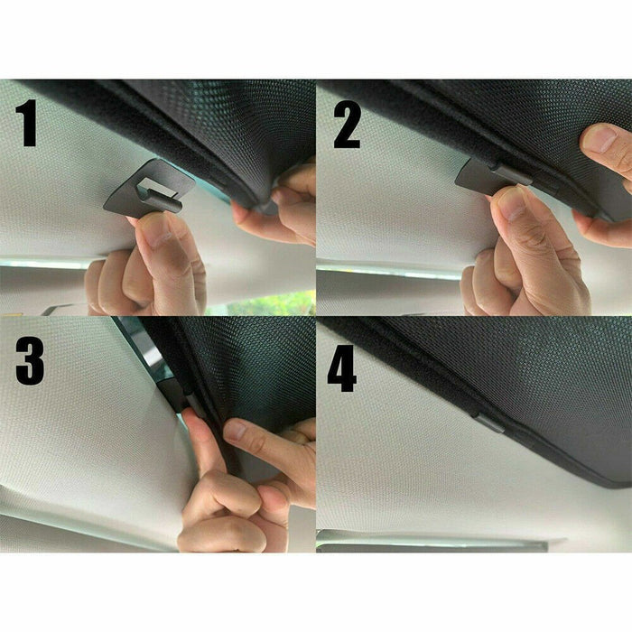 Front & Rear Window Roof Sunroof UV Film Sun Blind Shade Sunshade For Tesla Model Y - Battery Mate