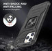 Green Shockproof Ring Case Stand Cover for iPhone 12Pro - Battery Mate