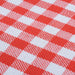 Large Picnic Blanket Premium Cashmere RED Rug Waterproof Mat Outdoor - Battery Mate