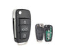 Modify Flip Remote Key for Audi A3 S3 A4 S4 TT 2006 2007 2008 P/N:8P0 837 220 D - Battery Mate