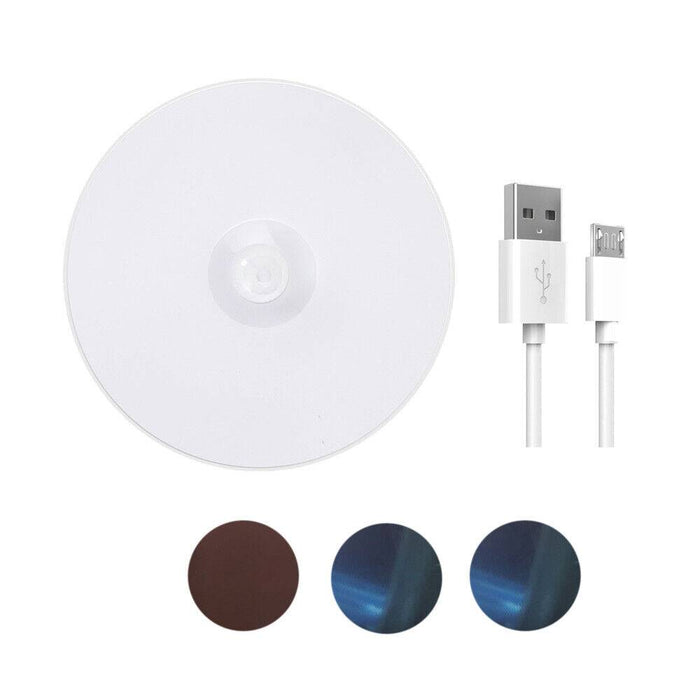 Night Light Body Induction Lamp USB Rechargeable Wall Mount - Battery Mate