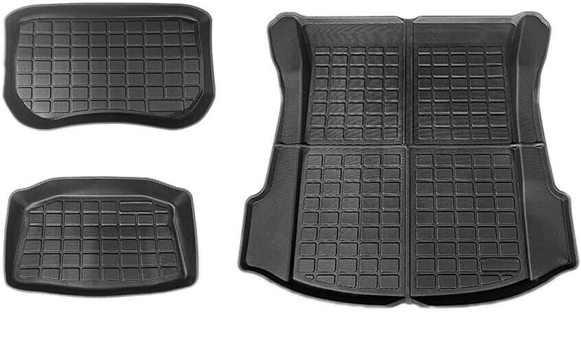 Rear Front Cargo Trunk Toolbox Luggage Tray Mat Boot Liner for Tesla M ...