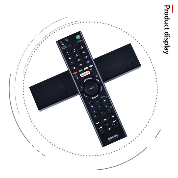 RMT-TX100A For Sony Netflix TV Remote Control KD-55X9000C KD-65X9000C - Battery Mate