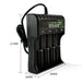 Smart USB 18650 Battery Charger 1 2 4 Slots for 3.7V Rechargeable Battery Charge - Battery Mate