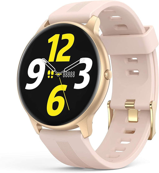 Smart Watch for Women, Smartwatch for Android and Ios Phones IP68 Waterproof - Pink - Battery Mate