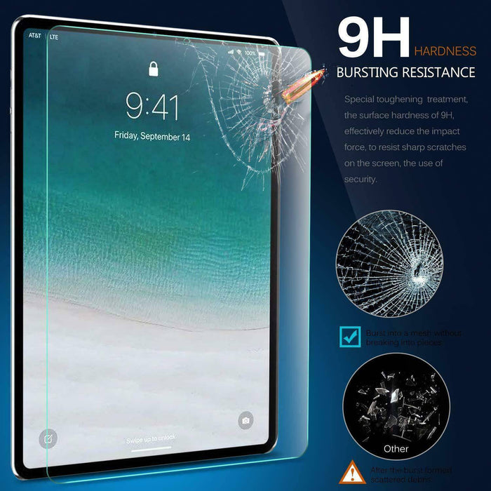 Tempered Glass Screen Protector For iPad Air 10.9" 2020 8th 7th 6th 5th/Pro 9.7 - Battery Mate