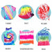 Tie Dye Kit 5 Colours Kits One Step Fabric Rainbow Neon Carousel Ultimate Art AU - Battery Mate