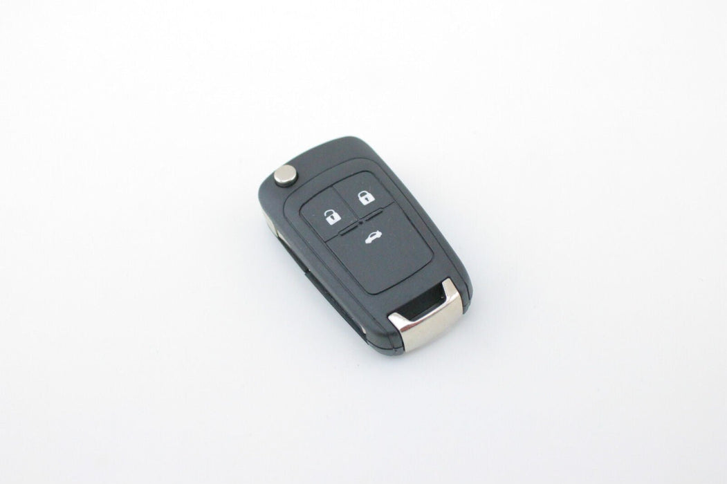 To Suit Holden Barina/Cruze/Trax 3 Button Remote Flip Key Blank Shell/ —  Battery Mate