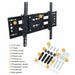 TV Wall Mount Bracket Full Motion Tilt Swivel Pivot 32 40 43 50 55 60 65 70 Inch - Battery Mate