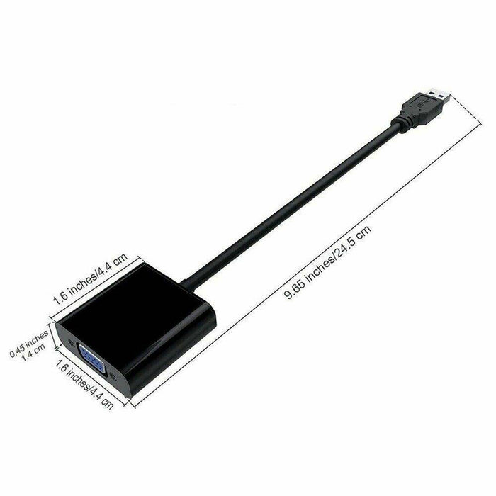 USB 3.0 to VGA Converter Adapter Multi-Display External Video Graphic Card - Battery Mate